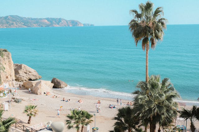 Strand in Spanje